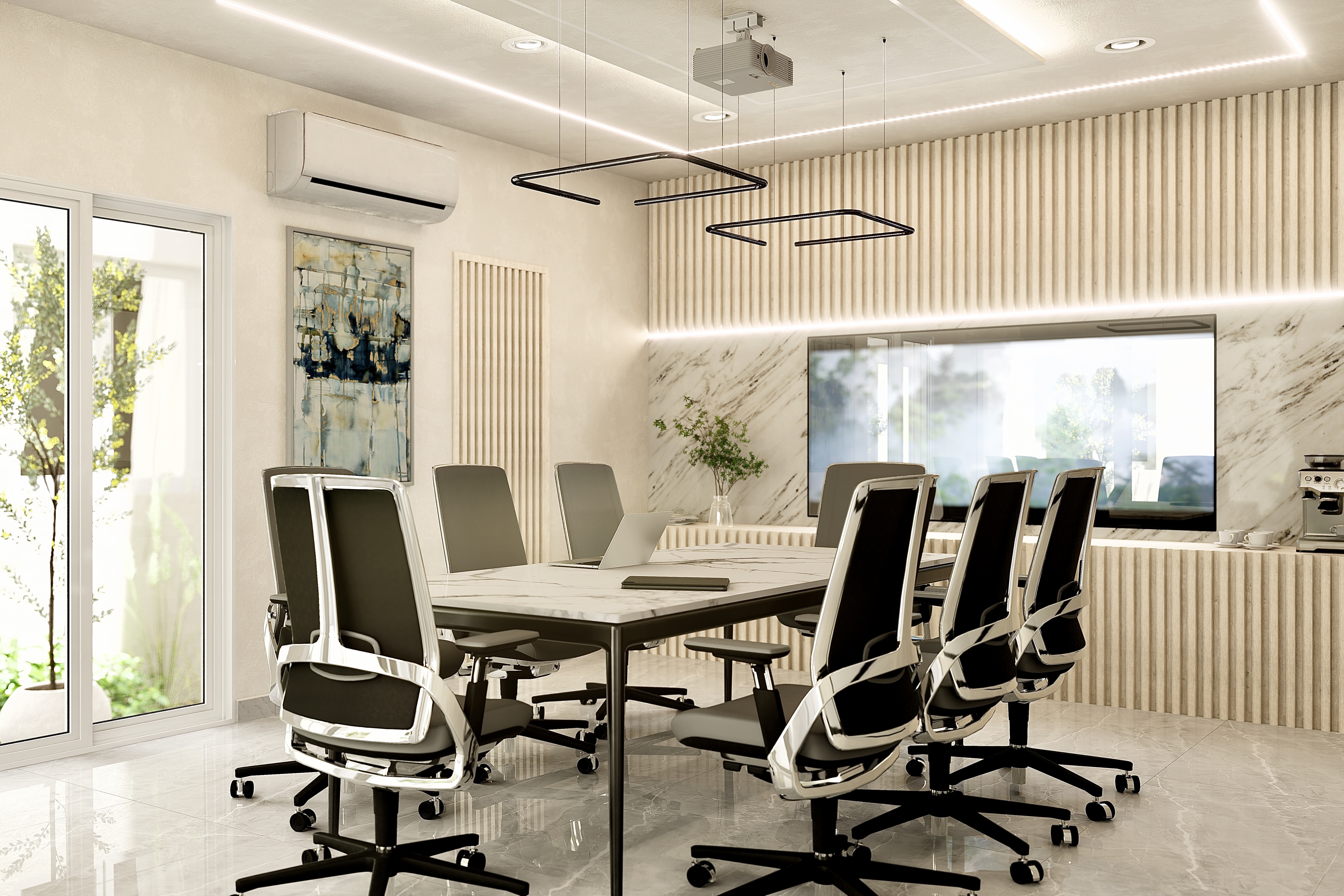 Fachada de vivienda residencial